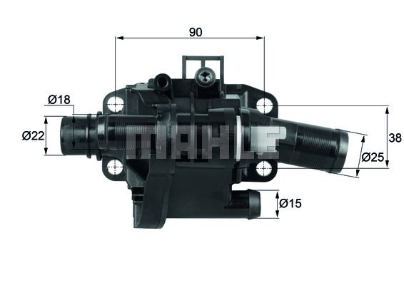 termostat,lichid racire TH 41 83 BEHR - Termostat termostat,lichid racire TH 41 83 BEHR - Termostat