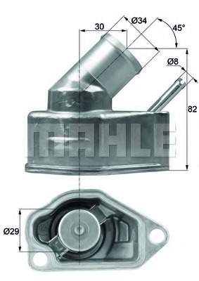 termostat,lichid racire TI 10 92 BEHR - Termostat termostat,lichid racire TI 10 92 BEHR - Termostat