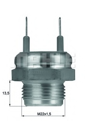Comutator temperatura, ventilator radiator TSW 8D BEHR - Comutator / senzor Comutator temperatura, ventilator radiator TSW 8D BEHR - Comutator / senzor