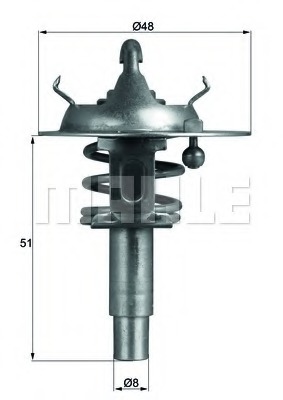 termostat,lichid racire TX 106 90D BEHR - Termostat termostat,lichid racire TX 106 90D BEHR - Termostat
