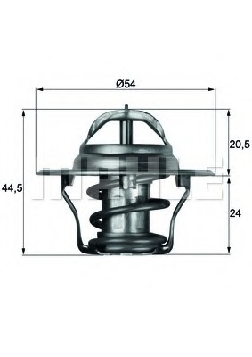 termostat,lichid racire TX 4 87D BEHR - Termostat termostat,lichid racire TX 4 87D BEHR - Termostat