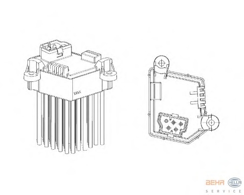 Reglaj, suflanta de interior 5HL 351 321-191 BEHR HELLA SERVICE - Motor ventilator/piese Reglaj, suflanta de interior 5HL 351 321-191 BEHR HELLA SERVICE - Motor ventilator/piese