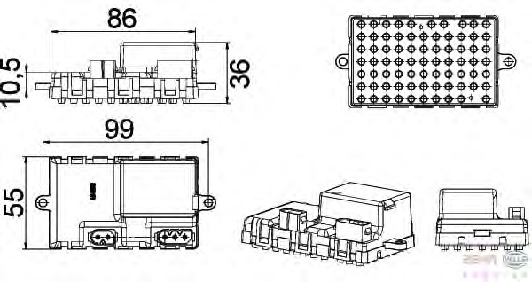 Reglaj, suflanta de interior 5HL 351 321-211 BEHR HELLA SERVICE - Motor ventilator/piese Reglaj, suflanta de interior 5HL 351 321-211 BEHR HELLA SERVICE - Motor ventilator/piese