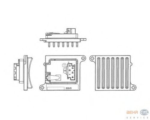 Reglaj, suflanta de interior 5HL 351 321-241 BEHR HELLA SERVICE - Motor ventilator/piese Reglaj, suflanta de interior 5HL 351 321-241 BEHR HELLA SERVICE - Motor ventilator/piese