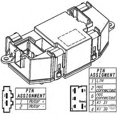 Reglaj, suflanta de interior 5HL 351 321-521 BEHR HELLA SERVICE - Motor ventilator/piese
