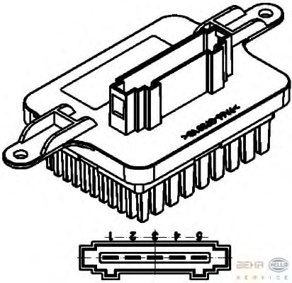 Reglaj, suflanta de interior 5HL 351 321-571 BEHR HELLA SERVICE - Motor ventilator/piese Reglaj, suflanta de interior 5HL 351 321-571 BEHR HELLA SERVICE - Motor ventilator/piese