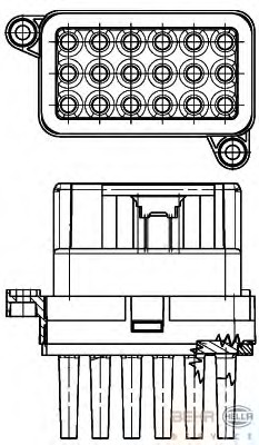Reglaj, suflanta de interior 5HL 351 332-341 BEHR HELLA SERVICE - Motor ventilator/piese Reglaj, suflanta de interior 5HL 351 332-341 BEHR HELLA SERVICE - Motor ventilator/piese