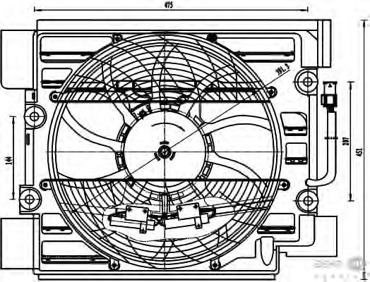 ventilator,aer conditionat 8EW 351 040-101 BEHR HELLA SERVICE - Ventilator radiator ventilator,aer conditionat 8EW 351 040-101 BEHR HELLA SERVICE - Ventilator radiator
