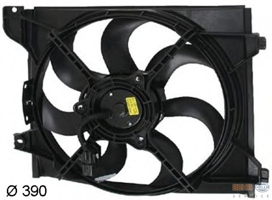 Ventilator, radiator 8EW 351 042-751 BEHR HELLA SERVICE - Gmv (electroventilator ) Ventilator, radiator 8EW 351 042-751 BEHR HELLA SERVICE - Gmv (electroventilator )