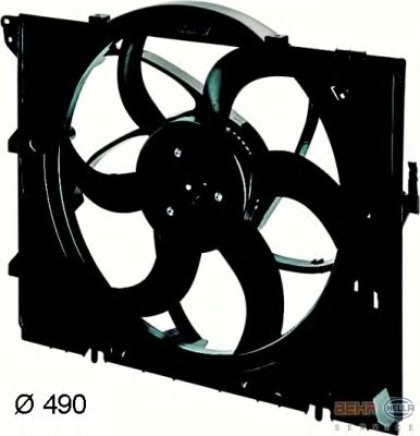 Ventilator, radiator 8EW 351 043-341 BEHR HELLA SERVICE - Ventilator radiator Ventilator, radiator 8EW 351 043-341 BEHR HELLA SERVICE - Ventilator radiator