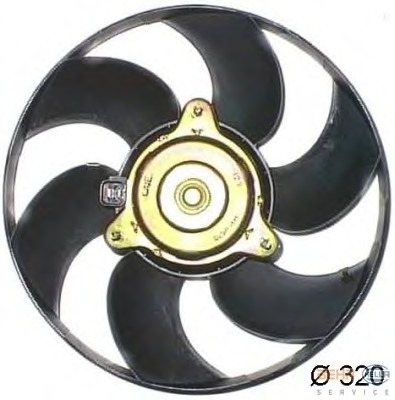 Ventilator, radiator 8EW 351 044-121 BEHR HELLA SERVICE - Ventilator radiator Ventilator, radiator 8EW 351 044-121 BEHR HELLA SERVICE - Ventilator radiator