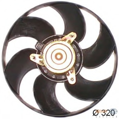 Ventilator, radiator 8EW 351 044-161 BEHR HELLA SERVICE - Gmv (electroventilator ) Ventilator, radiator 8EW 351 044-161 BEHR HELLA SERVICE - Gmv (electroventilator )