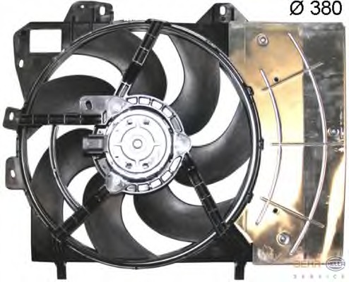 Ventilator, radiator 8EW 351 044-171 BEHR HELLA SERVICE - Ventilator radiator