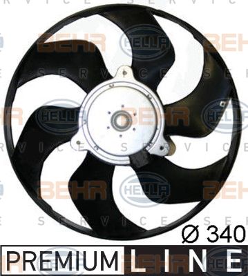 Ventilator, radiator 8EW 351 044-391 BEHR HELLA SERVICE - Gmv (electroventilator ) Ventilator, radiator 8EW 351 044-391 BEHR HELLA SERVICE - Gmv (electroventilator )