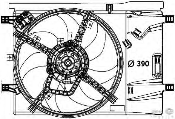 ventilator,aer conditionat 8EW 376 729-651 BEHR HELLA SERVICE - Ventilator radiator ventilator,aer conditionat 8EW 376 729-651 BEHR HELLA SERVICE - Ventilator radiator