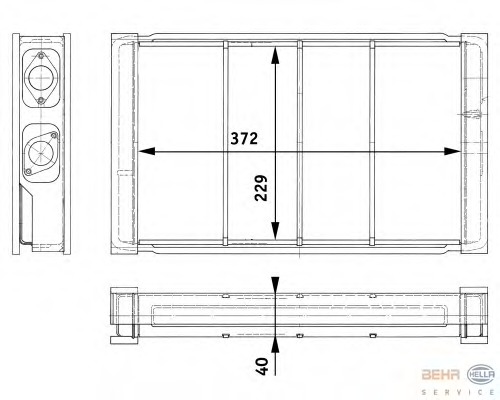 Schimbator caldura, incalzire habitaclu 8FH 351 312-691 BEHR HELLA SERVICE - Radiator racire apa/ ulei Schimbator caldura, incalzire habitaclu 8FH 351 312-691 BEHR HELLA SERVICE - Radiator racire apa/ ulei