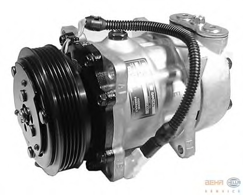 Compresor, climatizare 8FK 351 125-071 BEHR HELLA SERVICE - Compresor/piese Compresor, climatizare 8FK 351 125-071 BEHR HELLA SERVICE - Compresor/piese