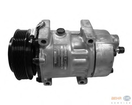Compresor, climatizare 8FK 351 126-091 BEHR HELLA SERVICE - Compresor/piese Compresor, climatizare 8FK 351 126-091 BEHR HELLA SERVICE - Compresor/piese