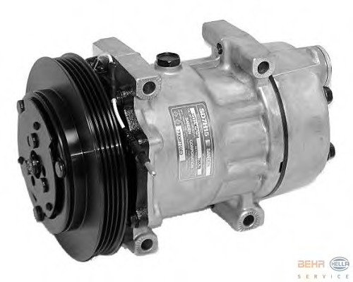 Compresor, climatizare 8FK 351 126-121 BEHR HELLA SERVICE - Compresor/piese