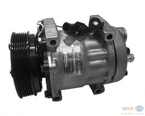 Compresor, climatizare 8FK 351 126-351 BEHR HELLA SERVICE - Compresor/piese Compresor, climatizare 8FK 351 126-351 BEHR HELLA SERVICE - Compresor/piese