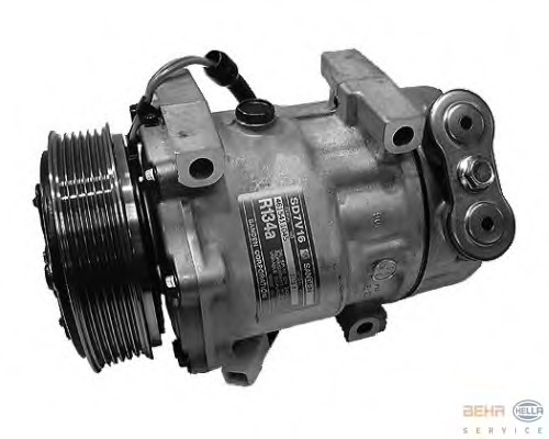 Compresor, climatizare 8FK 351 127-371 BEHR HELLA SERVICE - Compresor/piese Compresor, climatizare 8FK 351 127-371 BEHR HELLA SERVICE - Compresor/piese