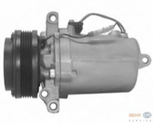 Compresor, climatizare 8FK 351 131-651 BEHR HELLA SERVICE - Compresor/piese Compresor, climatizare 8FK 351 131-651 BEHR HELLA SERVICE - Compresor/piese