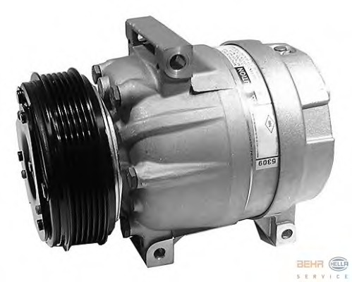 Compresor, climatizare 8FK 351 134-121 BEHR HELLA SERVICE - Compresor/piese Compresor, climatizare 8FK 351 134-121 BEHR HELLA SERVICE - Compresor/piese