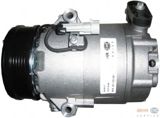 Compresor, climatizare 8FK 351 135-281 BEHR HELLA SERVICE - Compresor/piese Compresor, climatizare 8FK 351 135-281 BEHR HELLA SERVICE - Compresor/piese