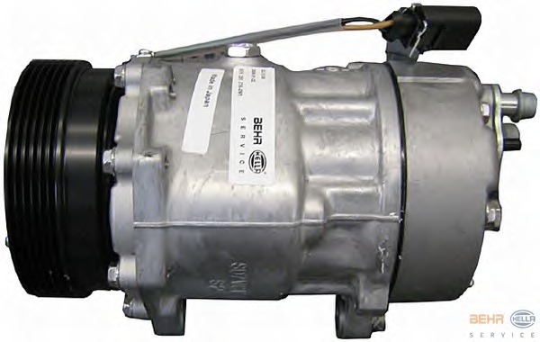 Compresor, climatizare 8FK 351 316-091 BEHR HELLA SERVICE - Compresor/piese Compresor, climatizare 8FK 351 316-091 BEHR HELLA SERVICE - Compresor/piese