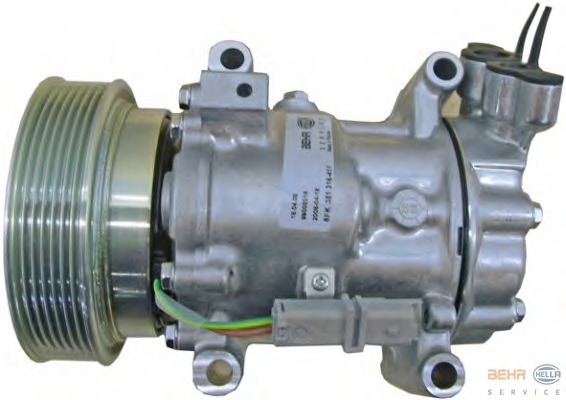 Compresor, climatizare 8FK 351 316-411 BEHR HELLA SERVICE - Compresor/piese Compresor, climatizare 8FK 351 316-411 BEHR HELLA SERVICE - Compresor/piese