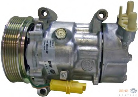 Compresor, climatizare 8FK 351 322-291 BEHR HELLA SERVICE - Compresor/piese Compresor, climatizare 8FK 351 322-291 BEHR HELLA SERVICE - Compresor/piese