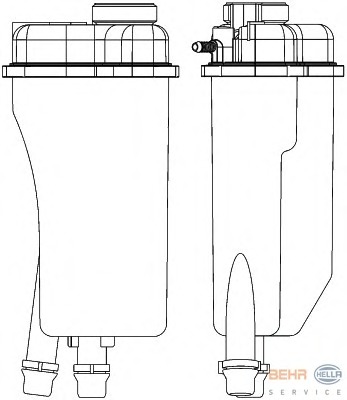 Vas de expansiune, racire 8MA 376 731-501 BEHR HELLA SERVICE - Vas de expansiune lichid racire Vas de expansiune, racire 8MA 376 731-501 BEHR HELLA SERVICE - Vas de expansiune lichid racire