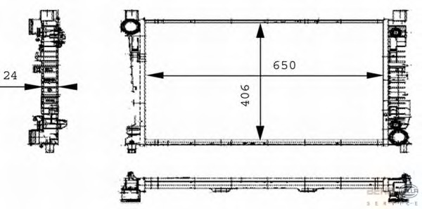 Radiator, racire motor 8MK 376 714-334 BEHR HELLA SERVICE - Radiator apa/piese Radiator, racire motor 8MK 376 714-334 BEHR HELLA SERVICE - Radiator apa/piese