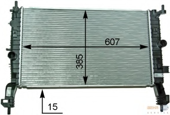 Radiator, racire motor 8MK 376 910-281 BEHR HELLA SERVICE - Radiator apa/piese Radiator, racire motor 8MK 376 910-281 BEHR HELLA SERVICE - Radiator apa/piese