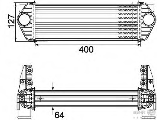 Intercooler, compresor 8ML 376 746-171 BEHR HELLA SERVICE - Turbocompressor Intercooler, compresor 8ML 376 746-171 BEHR HELLA SERVICE - Turbocompressor