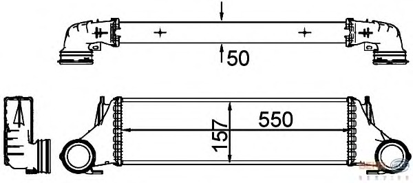 Intercooler, compresor 8ML 376 777-241 BEHR HELLA SERVICE - Turbocompressor Intercooler, compresor 8ML 376 777-241 BEHR HELLA SERVICE - Turbocompressor