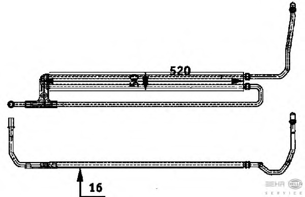 Radiator racire ulei, sistem directie 8MO 376 726-351 BEHR HELLA SERVICE - Caseta directie/ pompa servodirectie Radiator racire ulei, sistem directie 8MO 376 726-351 BEHR HELLA SERVICE - Caseta directie/ pompa servodirectie