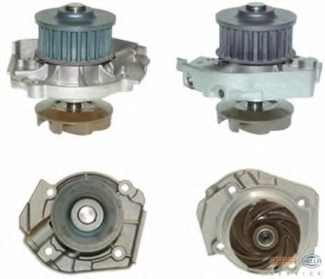 pompa apa 8MP 376 800-421 BEHR HELLA SERVICE - Pompa apa/ garnitura