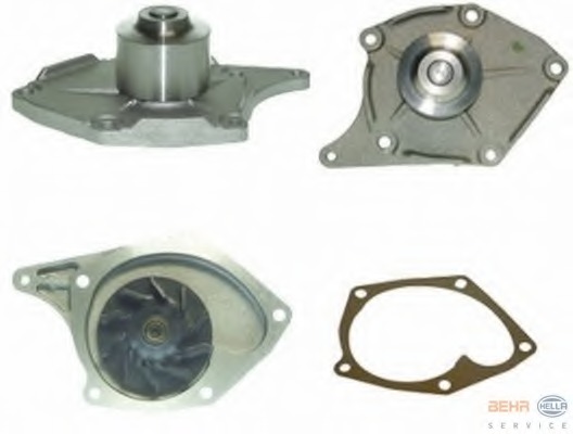 pompa apa 8MP 376 800-511 BEHR HELLA SERVICE - Pompa apa/ garnitura