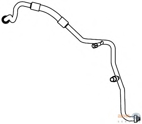 conducta presiune variabila,aer conditionat 9GS 351 338-081 BEHR HELLA SERVICE - Furtune aer conditionat
