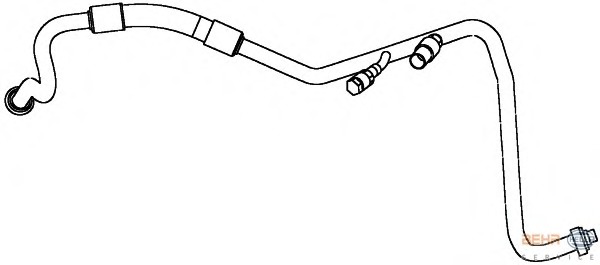 conducta presiune variabila,aer conditionat 9GS 351 338-141 BEHR HELLA SERVICE - Furtune aer conditionat