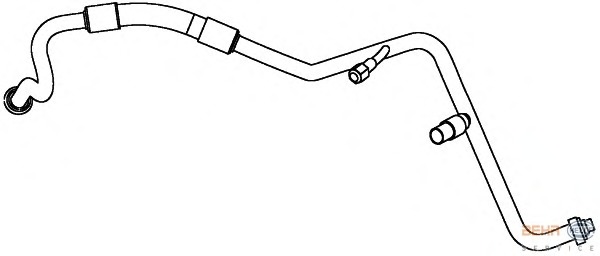 conducta presiune variabila,aer conditionat 9GS 351 338-151 BEHR HELLA SERVICE - Furtune aer conditionat