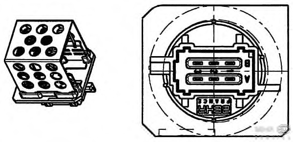 Rezistor, ventilator habitaclu 9ML 351 332-271 BEHR HELLA SERVICE - Motor ventilator/piese Rezistor, ventilator habitaclu 9ML 351 332-271 BEHR HELLA SERVICE - Motor ventilator/piese