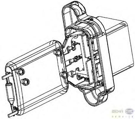 Rezistor, ventilator habitaclu 9ML 351 332-361 BEHR HELLA SERVICE - Motor ventilator/piese Rezistor, ventilator habitaclu 9ML 351 332-361 BEHR HELLA SERVICE - Motor ventilator/piese