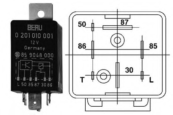 unitate de control,bujii incandescente GR001 BERU - Unitate de control / relee/senzori unitate de control,bujii incandescente GR001 BERU - Unitate de control / relee/senzori