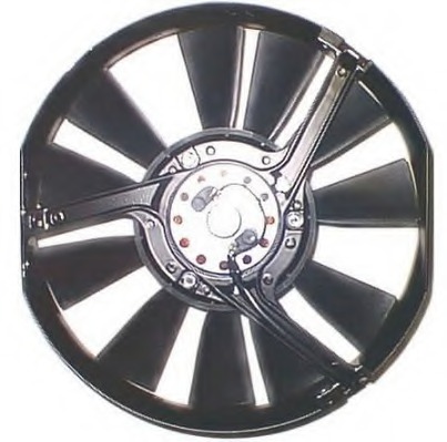 Ventilator, radiator LE557 BERU - Gmv (electroventilator )