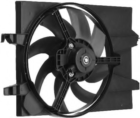 Ventilator, radiator LE602 BERU - Gmv (electroventilator )