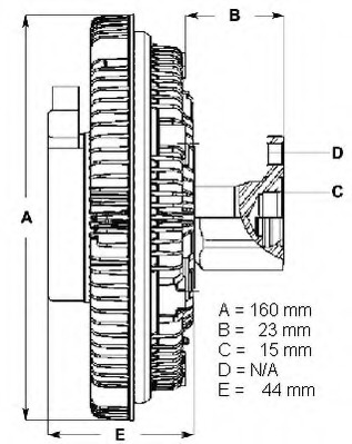 Cupla, ventilator radiator LK045 BERU - Ventilator radiator Cupla, ventilator radiator LK045 BERU - Ventilator radiator
