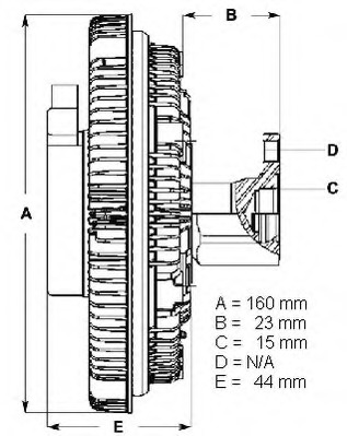 Cupla, ventilator radiator LK050 BERU - Ventilator radiator Cupla, ventilator radiator LK050 BERU - Ventilator radiator