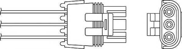 Sonda Lambda OZH040 BERU - Senzor / sonda